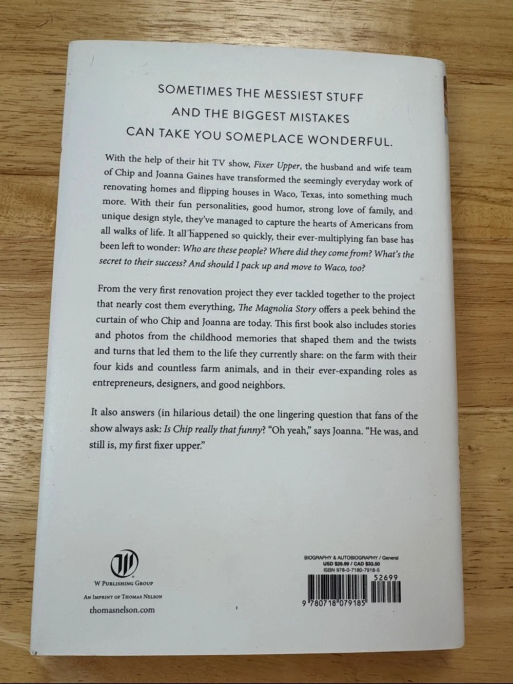 The Magnolia Story by Chip and Joanna Gaines (with Mark Dagostino) - Hardcover